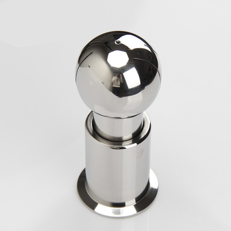 Food grade Wenzhou Hot sale SS 304 316 Stainless Steel Tri clamp sanitary rotary spray ball