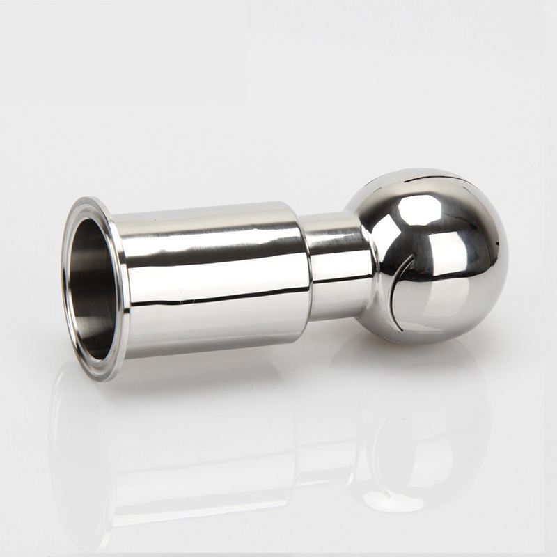 Food grade Wenzhou Hot sale SS 304 316 Stainless Steel Tri clamp sanitary rotary spray ball