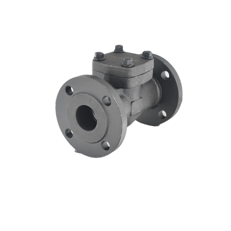 Flange Type A105 One-Way Manual Check Valve Forged Steel Lift Type Check Valve