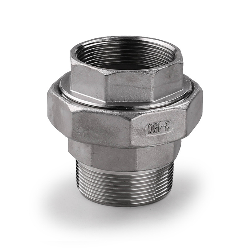 Forging High Pressure Stainless Steel SS304/SS316 NPT/BSPT Threaded/Screwed Pipe Fitting Union