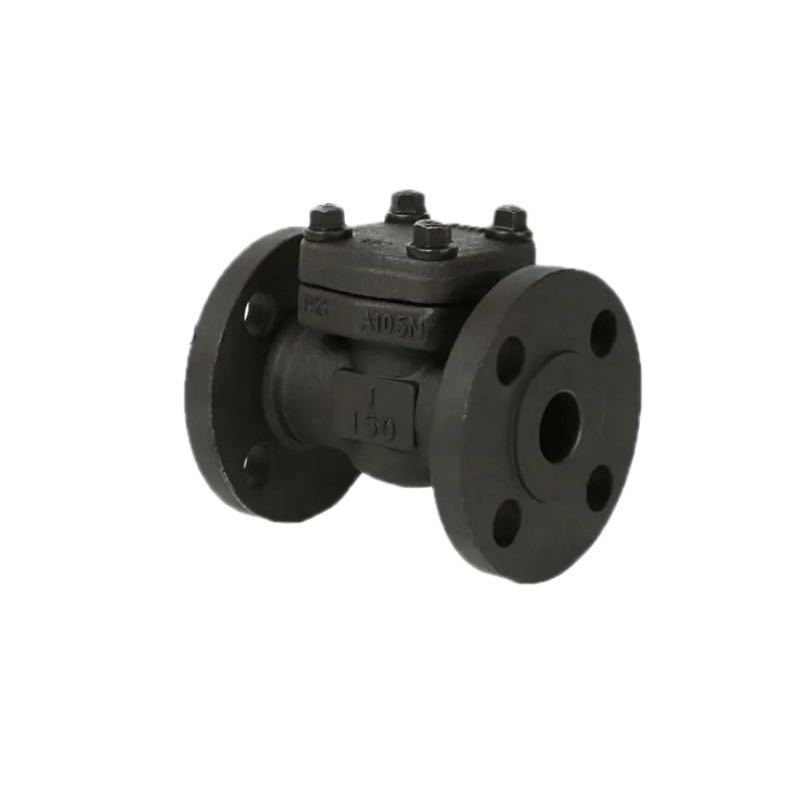 Flange Type A105 One-Way Manual Check Valve Forged Steel Lift Type Check Valve