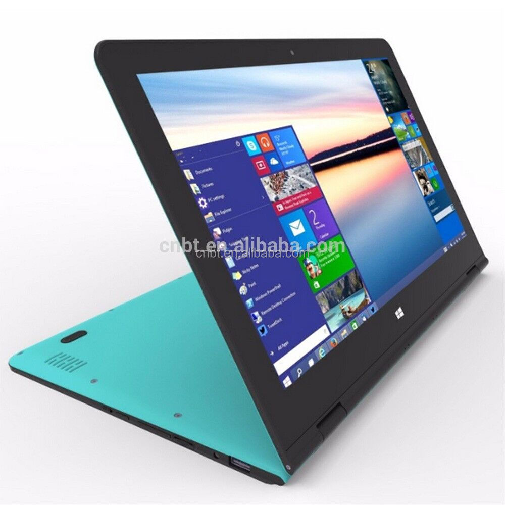 China Wholesale 360 degree rotation 13.3 inch touch screen 4GB ram 64GB laptops