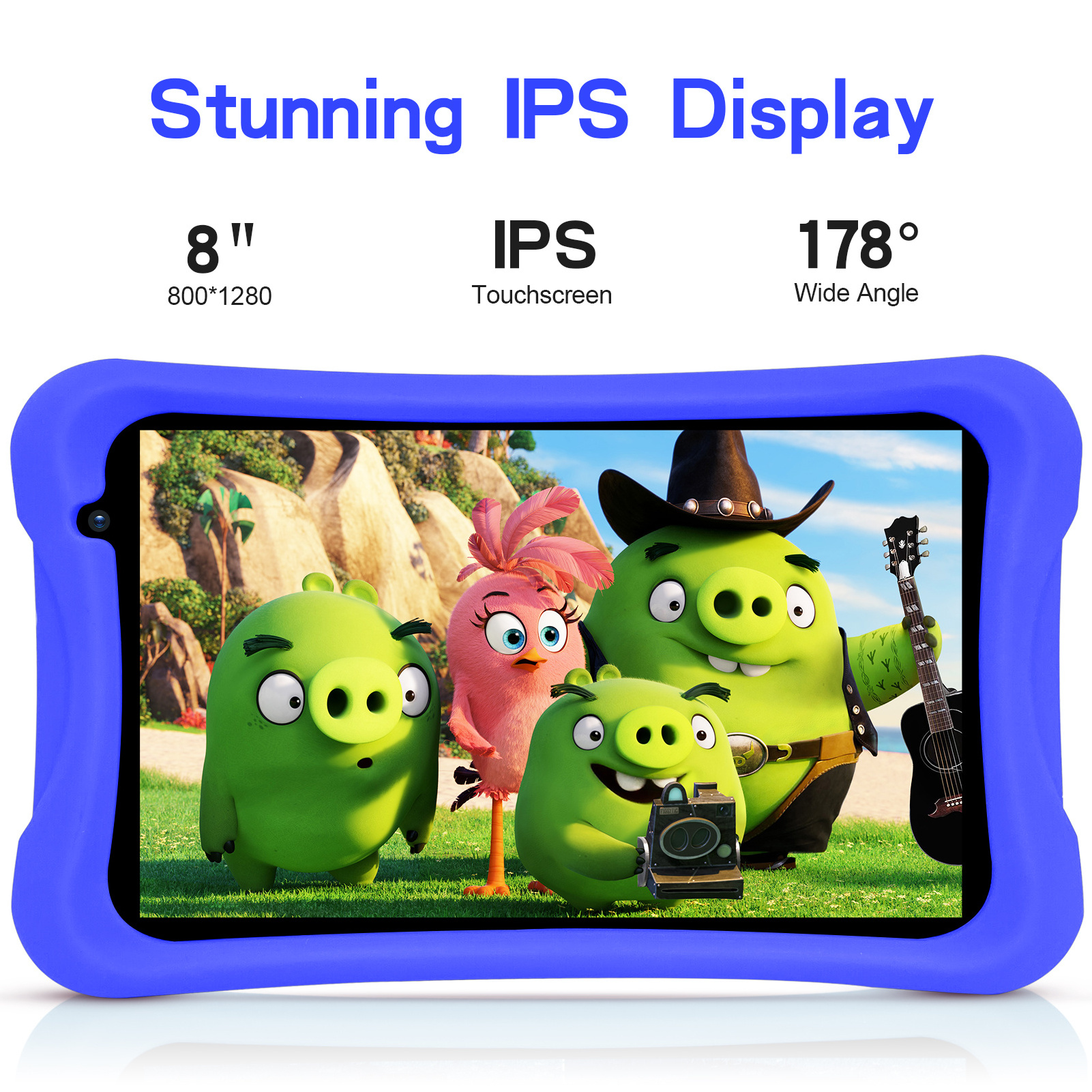 In Stock Kids Tablet PC L8 Kids  8 Inch LCD 1280*800 IPS 64GB 5000 Mah Battery Android Educational Baby Tablet