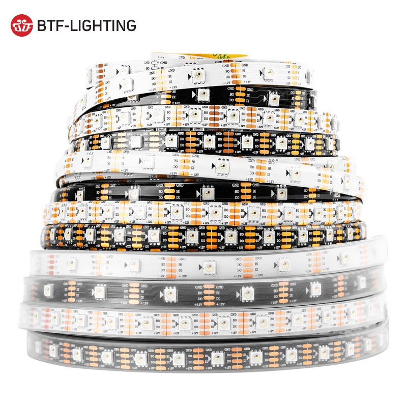 U L Certification WS2815 waterproof led smd 5050 rgb 12V addressable led strip