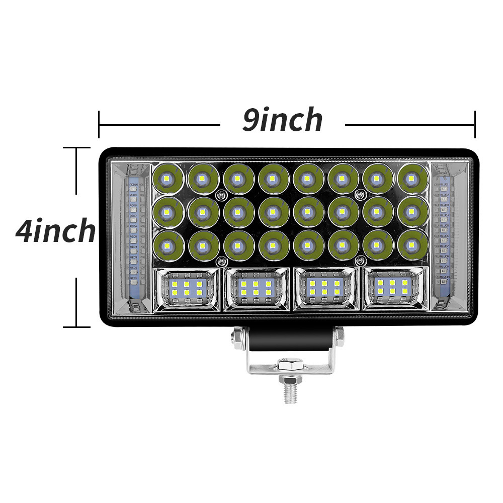 68led 204W DC12V-24V Driving Flood Lamp Offroad Truck Flashing Spotlight driving light 4X4 Truck Part Offroad Car LED Work Light