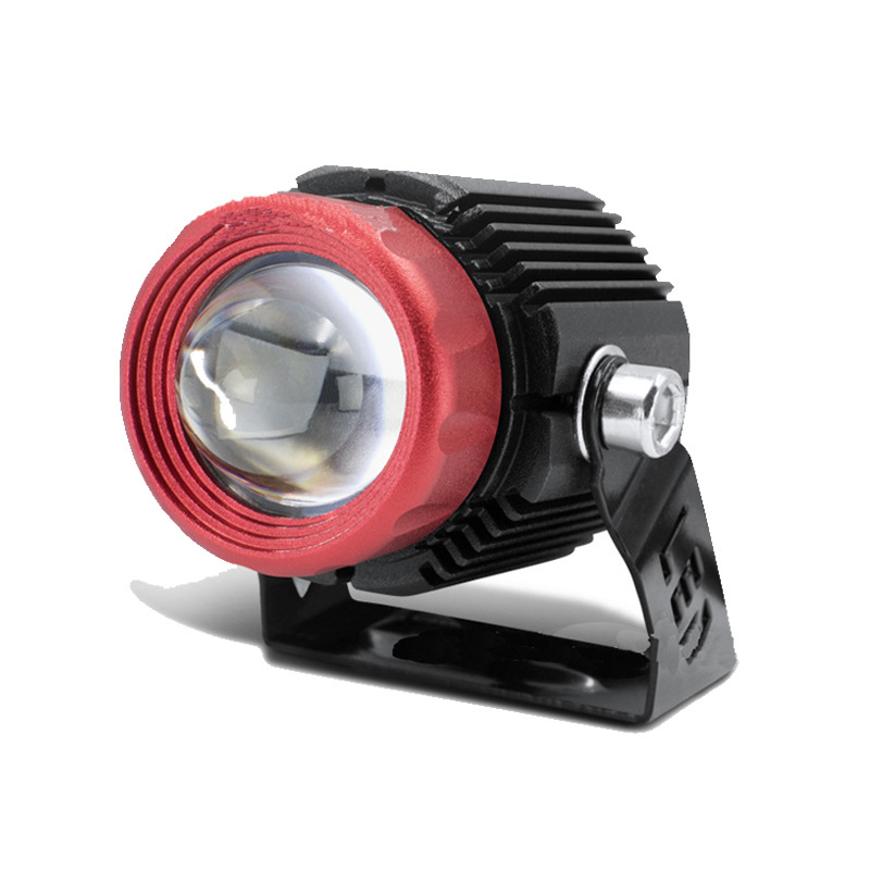 New  Dual Color White Amber Led Fog/Driving Lights Mini Driving Light for Motorcycle Offroad 4X4