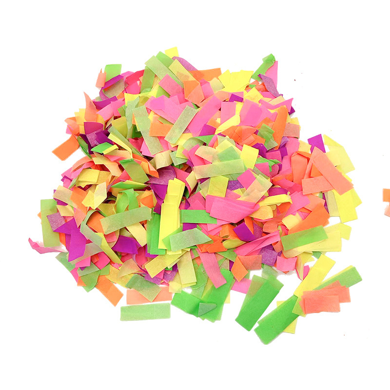 Rectangle Tissue Paper Confetti Used for Concert Night Club and Crazy Party