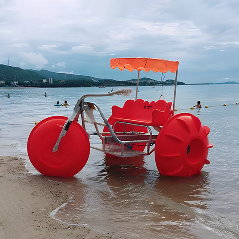 Professional Rental Water Game Trike Capacity 2 People Aqua Cycle Pedal Boat Cheap Funny Water Tricycle for Sale