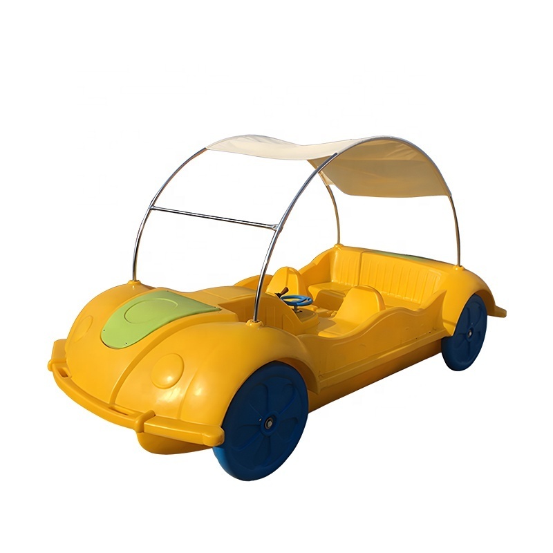 2024 New Design Adult Mini Car Shape Electric Pedal Boat With Ce Certification