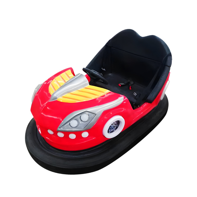 Attraction popular battery bumper car kids adults rides bumper car with LED lights and wireless remote control for wholesale