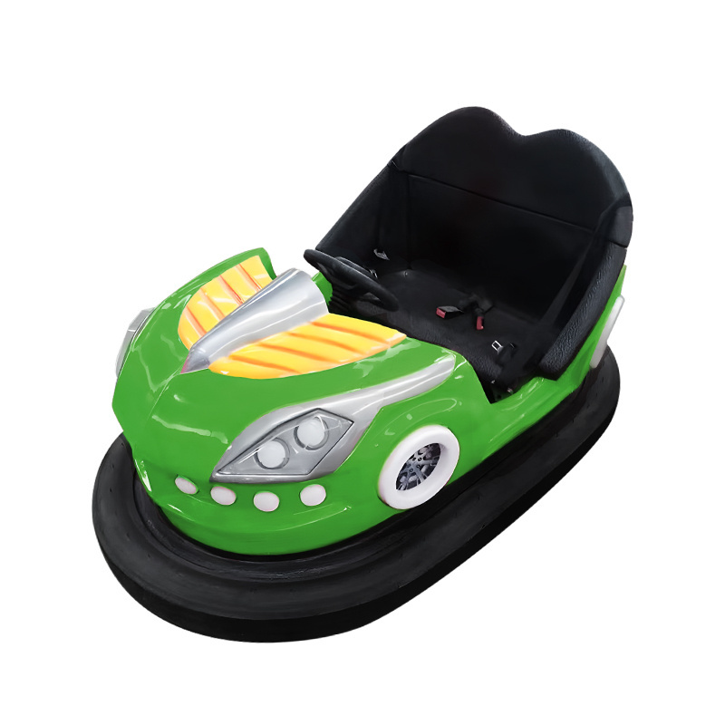 Attraction popular battery bumper car kids adults rides bumper car with LED lights and wireless remote control for wholesale