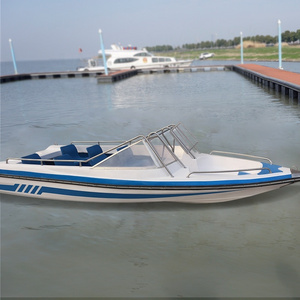 Summer CE Brand Personal Jet Boat 15.3ft/4.68m Gasoline Mini Yacht Luxury Boat Cabin Cruiser