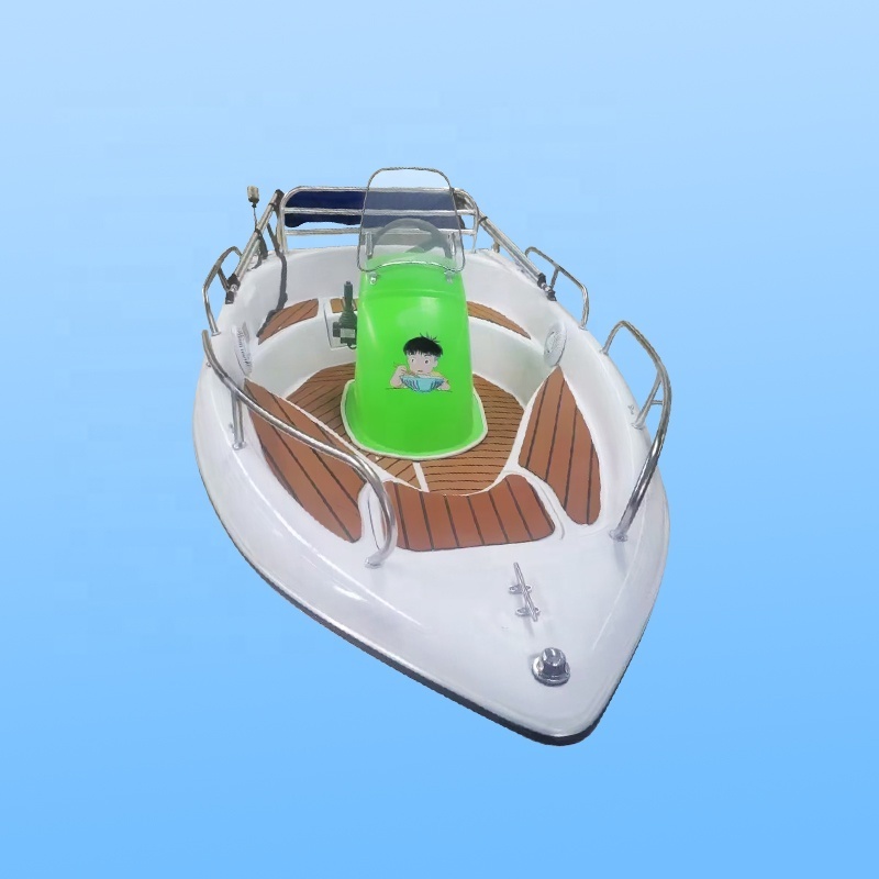 Made in china factory direct sale cheap small fiberglass boat 12ft 3.6m luxury leisure fishing high speed boat