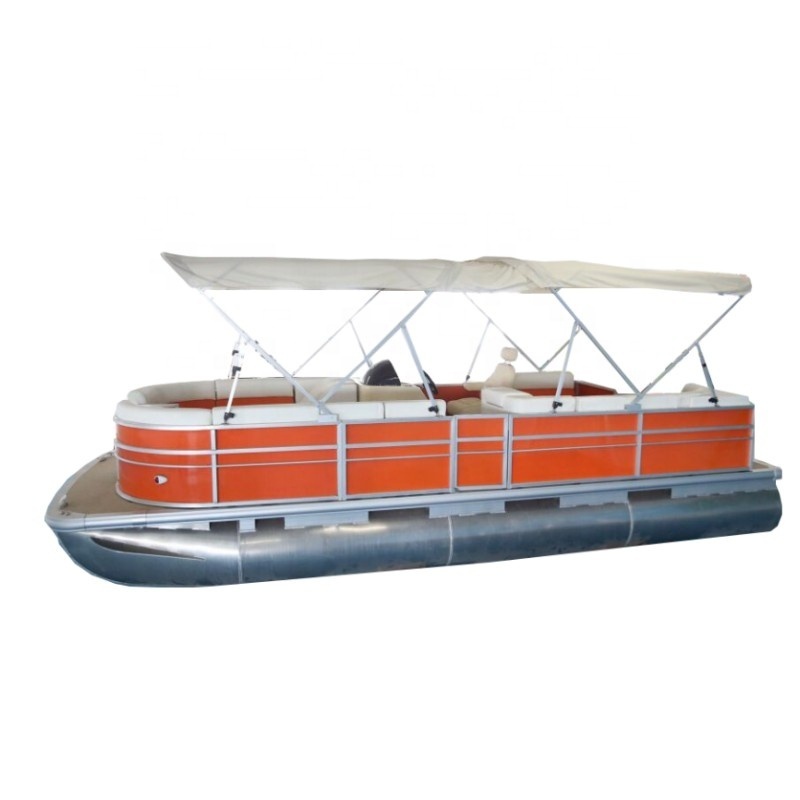 Good Product Recreational Catamaran Hull Aluminium  Pontoon Boats for Water Entertainment