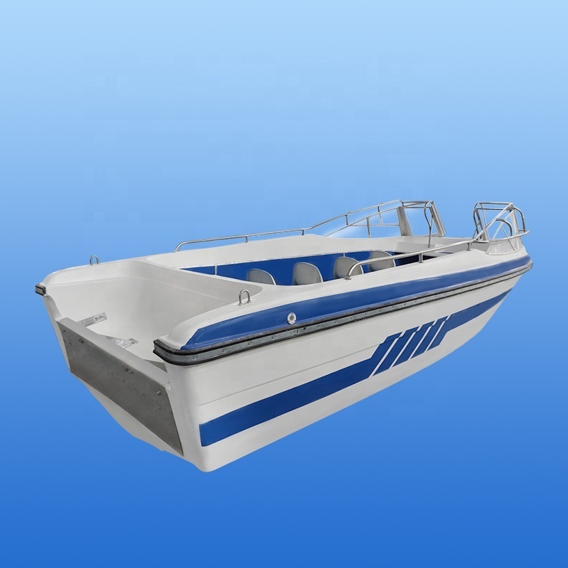 Ocean Working Boat Patrol Cruiser 21.3ft/6.5m Fiberglass Mini Speed Yachts For Sale