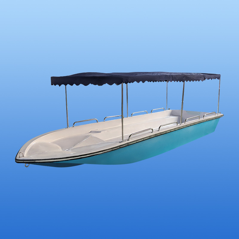 New China Design Fiberglass Boat Without Cabin 16.7ft/5.1m Patrol Boat Tuna Fishing Boats For Sale