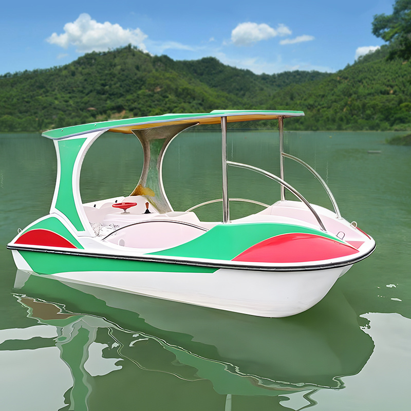 Outdoor Sightseeing Boat Paddle Boats With Sunshine For Adult And Children