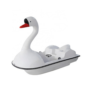 New 2 Person Fiberglass Swan Boat High Quality Water Play Equipment Pedal Boat For Sale