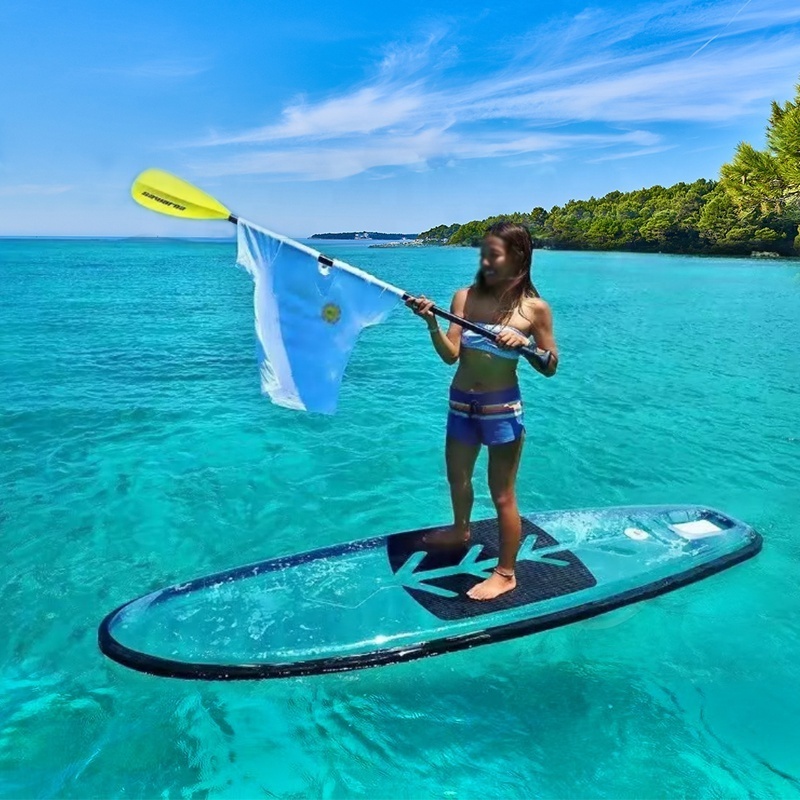 Hot Sale Transparent Surfboard Fun Electric Surfboard 1 Person Surfboard For Water sports