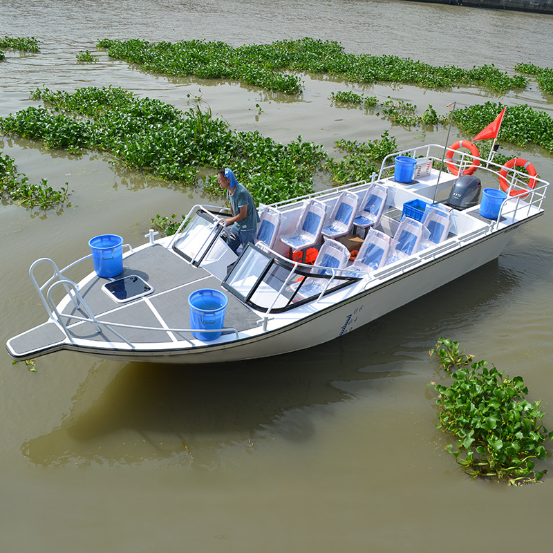 7.5m/25ft Aluminum Yacht Manufacturers Boat Fishing Sport Boat Cheap Patrol Boat For Sale