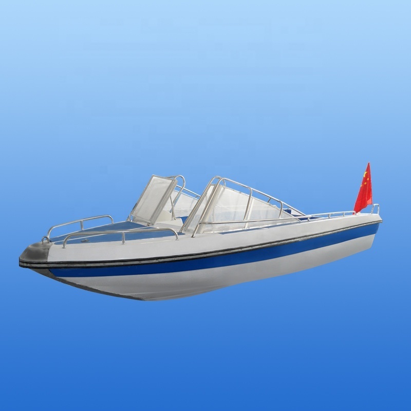 Ocean Working Boat Patrol Cruiser 21.3ft/6.5m Fiberglass Mini Speed Yachts For Sale