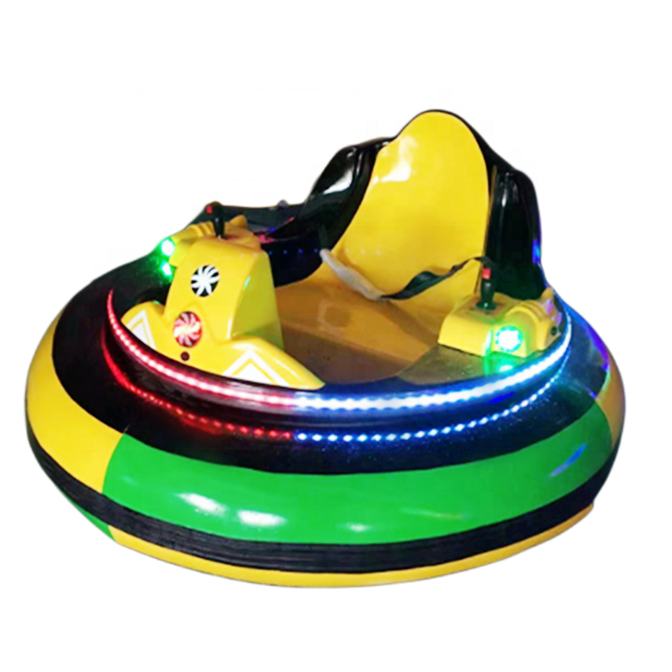 Fairground Spinning Car Street Legal Electric Bumper Car Laser Music Colorful Inflatable Bumper Car for Sale