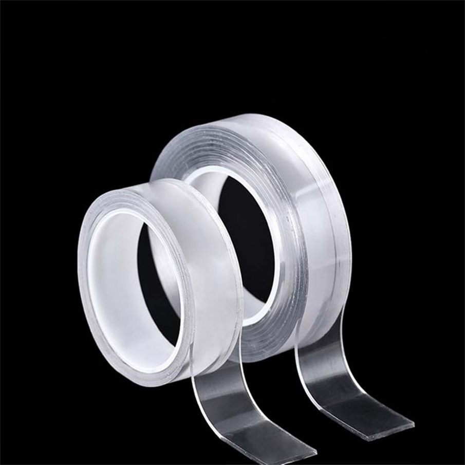 Nano removable traceless washable adhesive tape re die cut circles double side nano tape