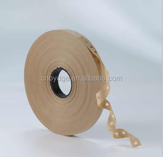 Custom size Perforated / Non-porous Edge Banding Tape perforated gummed veneer tapes