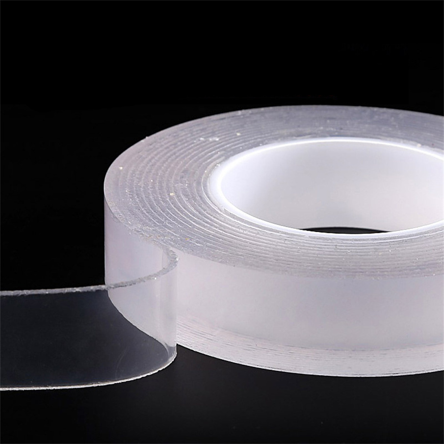 Double sided tape heavy duty nano washable double sided transparent nano adhesive tape pad