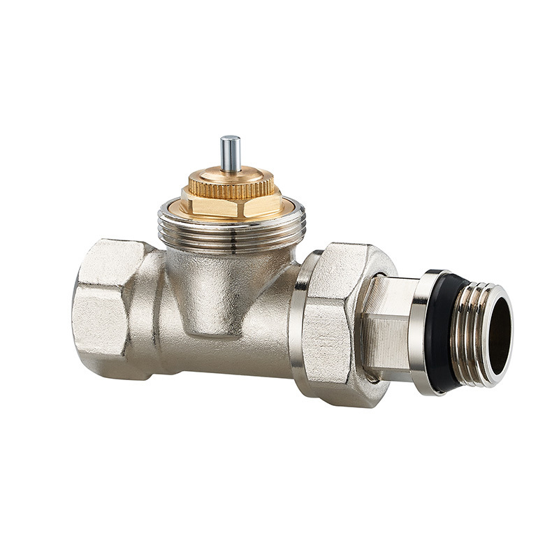 DN15 G1/2 Sealed Interface Straight TRV Conventional Core thermostatic Brass Radiator Valve for Heating Radiator