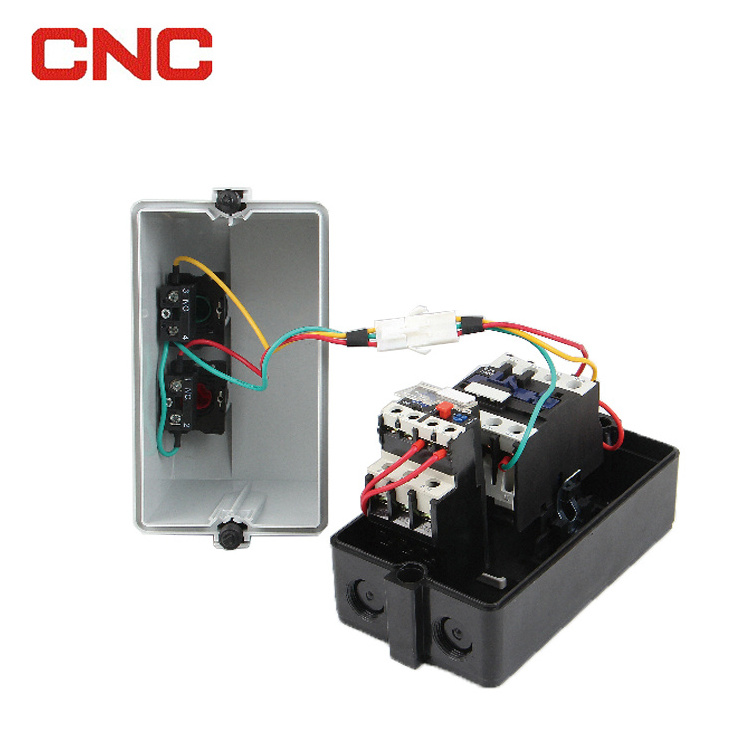 YCQ7 Series 220V 3 Phase Motor Protection Magnetic Starter with CJX2 contactor