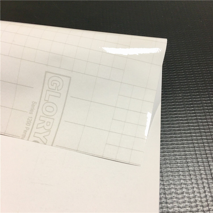 Eco solvent Transparent Vinyl Roll Clear Car Sticker Self Adhesive PVC Vinyl Supplier