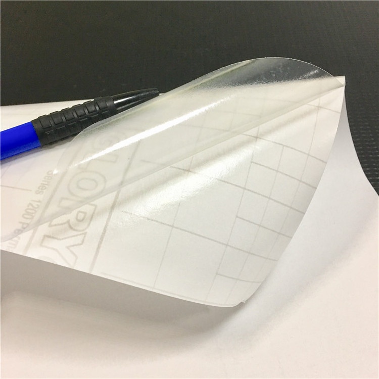 Eco solvent Transparent Vinyl Roll Clear Car Sticker Self Adhesive PVC Vinyl Supplier