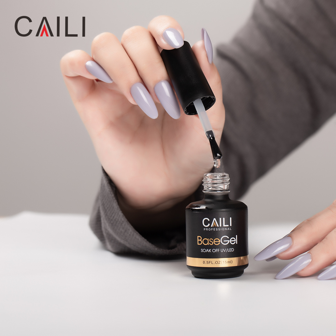 15ml Multifunction 6 IN 1 Nail Polish Glue Gel can be used as Base Top Coat uv led gel polish Extension Gel