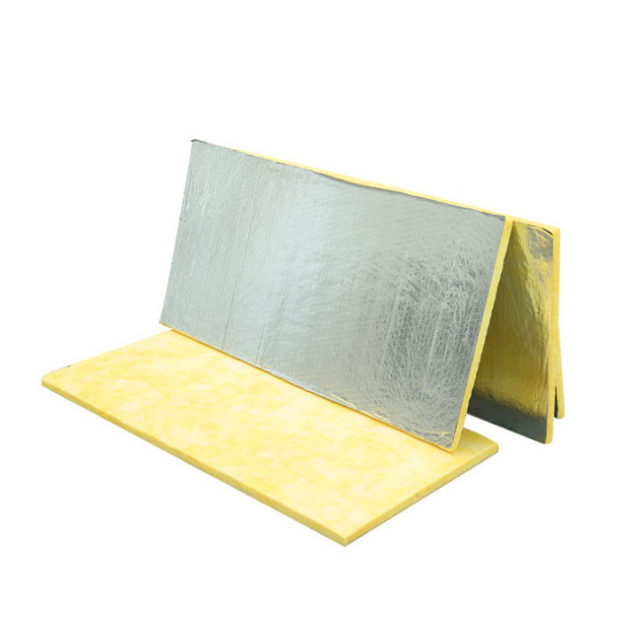 Aluminum Foil Fiberglass Wool Blanket Thermal Insulation Glasswool Roll Glass Wool Sheets