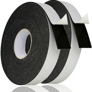 Adhesive Foam Tape Weather Strip For Doors Sticky Foam Strip Insulation Soundproofing Tape Single Sided Closed Cell Foam Tape