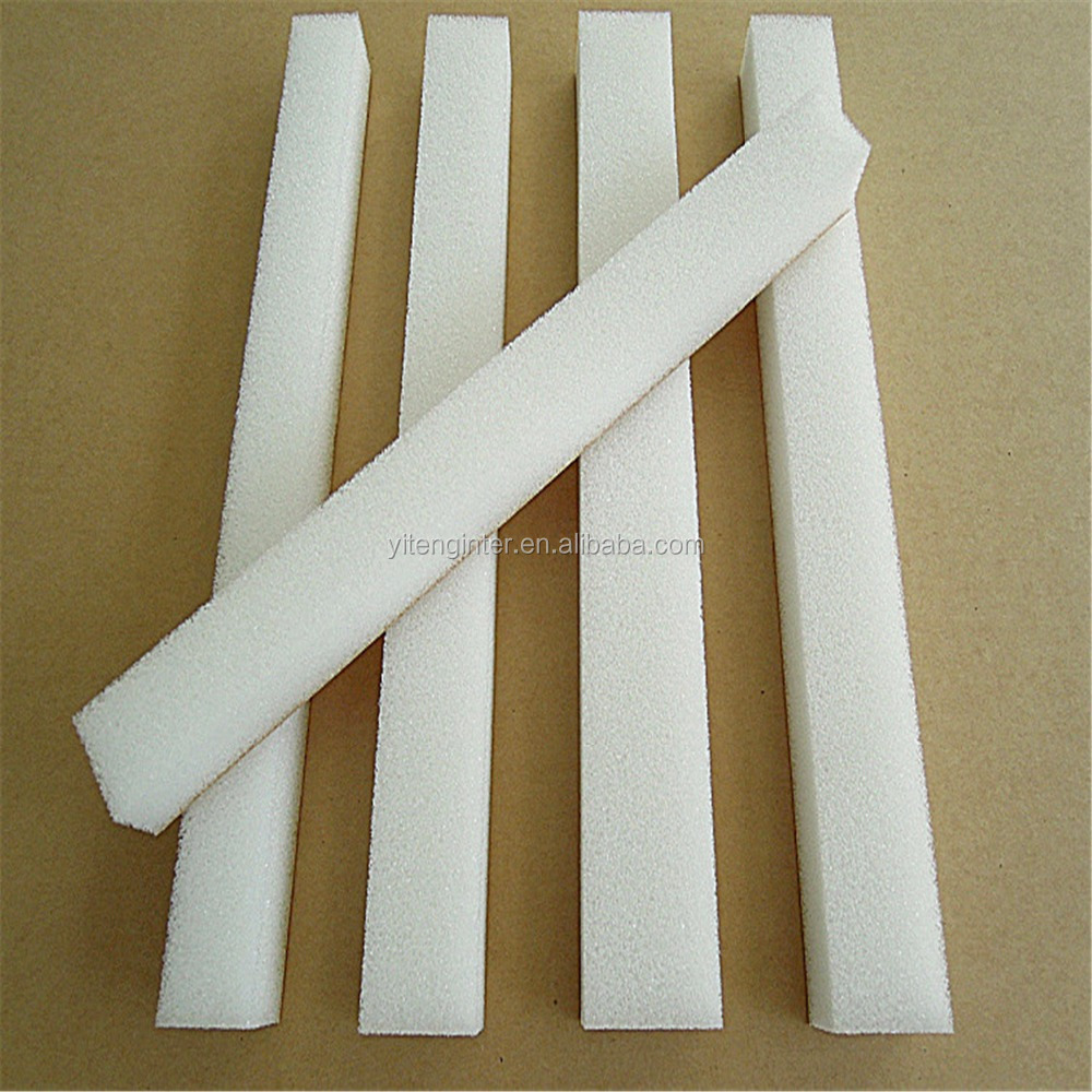 Custom Die Cut Expanded Polyurethane Foam with Adhesive for Packing Industrial PU Foam Stripes