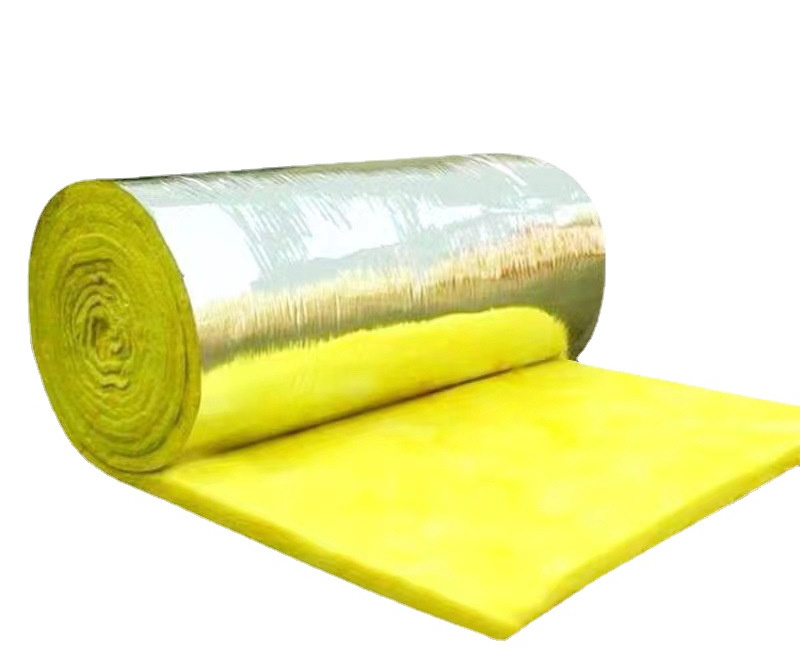 Aluminum Foil Fiberglass Wool Blanket Thermal Insulation Glasswool Roll Glass Wool Sheets