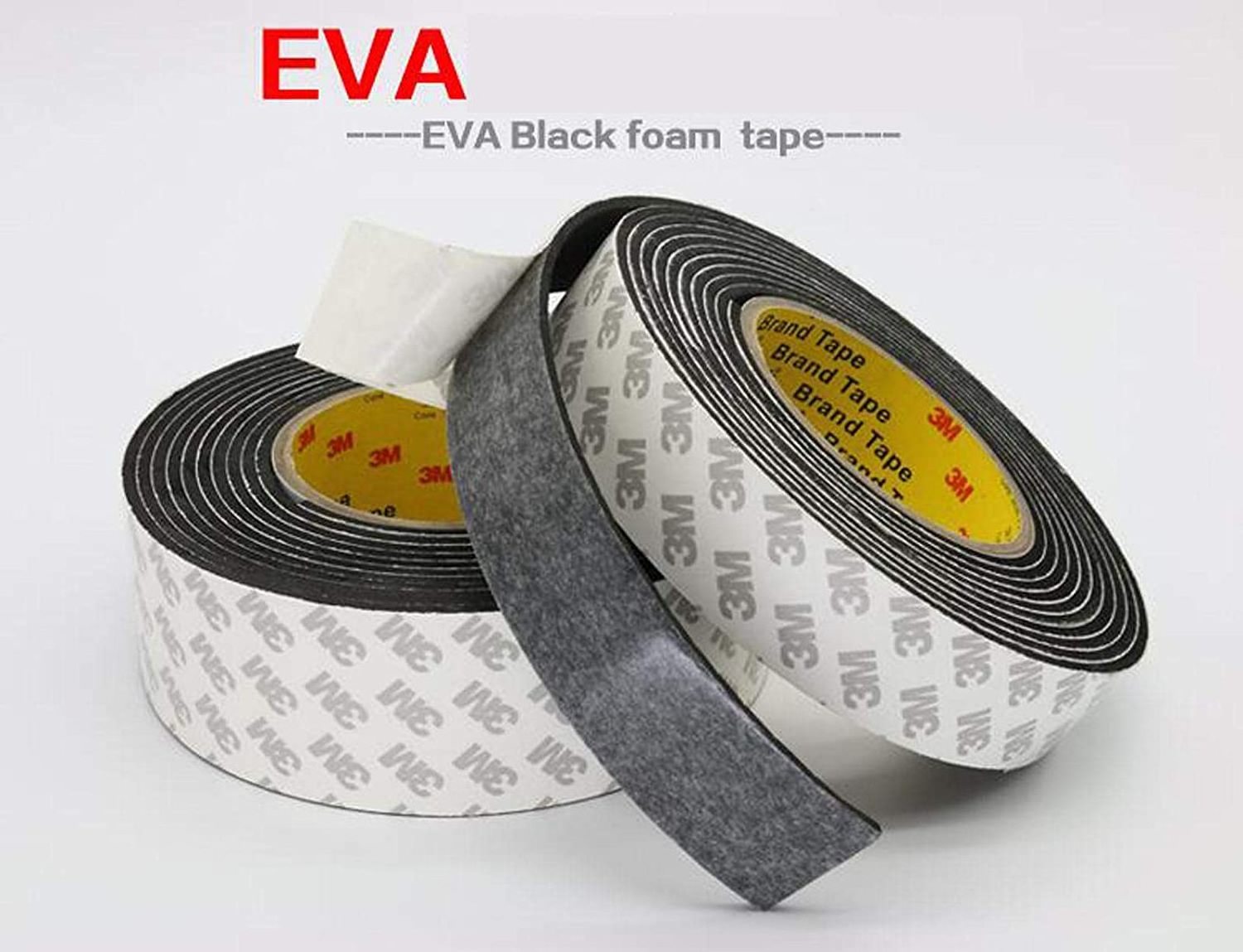 Adhesive Foam Tape Weather Strip For Doors Sticky Foam Strip Insulation Soundproofing Tape Single Sided Closed Cell Foam Tape