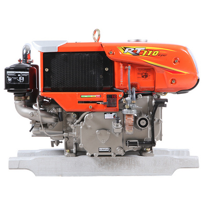 Rt110 10HP Kubota Type Water Cooled Diesel Engine 598cc Single Cylinder Diesel Engine for Farm