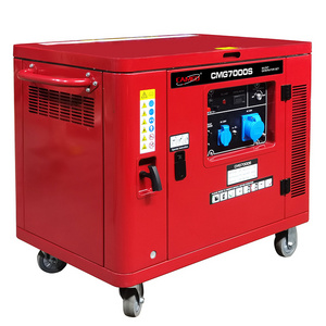 China Manufacturer 5000W 5000 watt easy power gasoline Silent generator