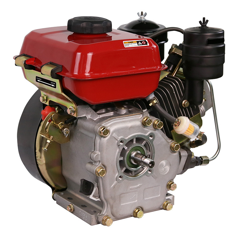 168f Horizontal Diesel Engine Small Mini 4 Stroke Air Cooled Single Cylinder Manual or Electric Start Diesel Power Engine