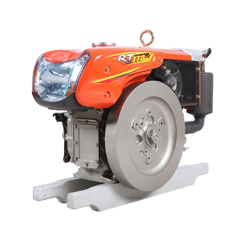 Rt110 10HP Kubota Type Water Cooled Diesel Engine 598cc Single Cylinder Diesel Engine for Farm