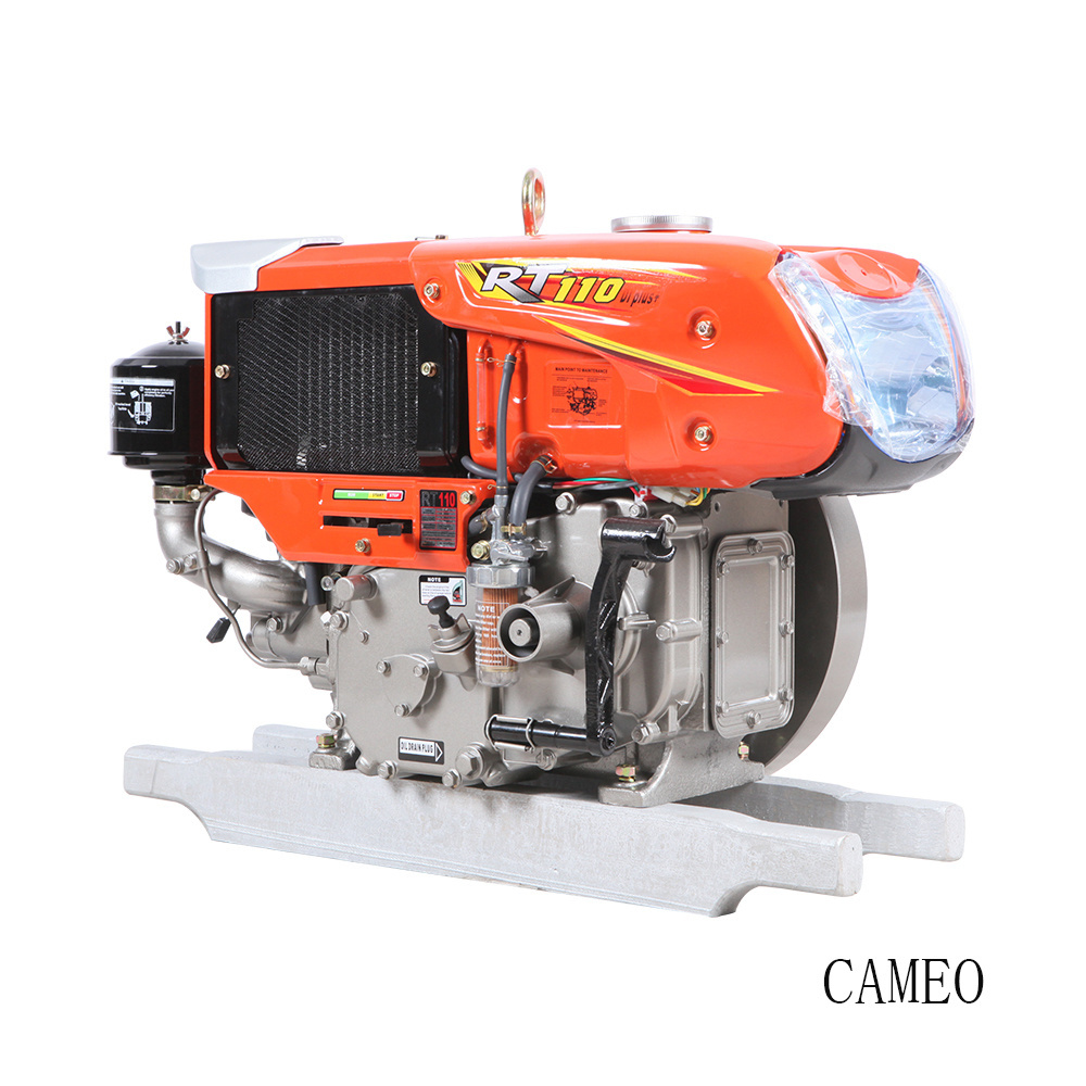 7HP to 22HP Kubota Style Single Cylinder Marine Diesel Engine Water Cooled Boat Engine Small Inboard Marine Diesel Engine