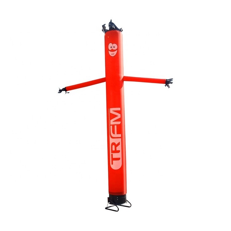 2019 high quality Single Leg Inflatable Sky Air Dancers / Inflatable Air Tube Man Manufacturer