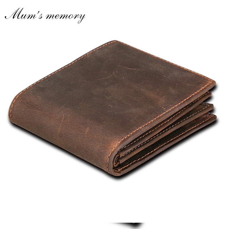 Mum's Memory Pockets Wallet for Men & Women - RFID Slim Credit Card Holder Front Pocket Minimalist Small Cute Wallets