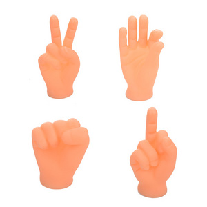 Finger Hands Premium Rubber Little Tiny Finger Hands  Fun and Realistic Design Ideal for Puppet Show