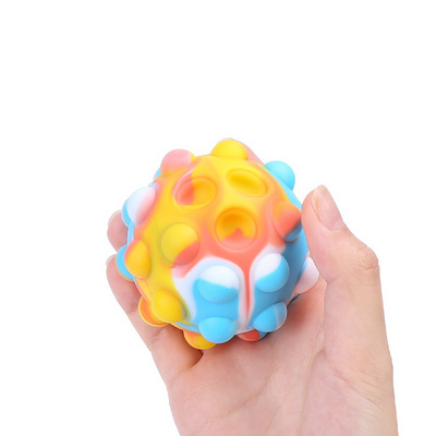 2024 AMZ hot sensory fidget toys set stress relief push pop bubble pop fitness stress ball fidget toy Push Bubble Ball