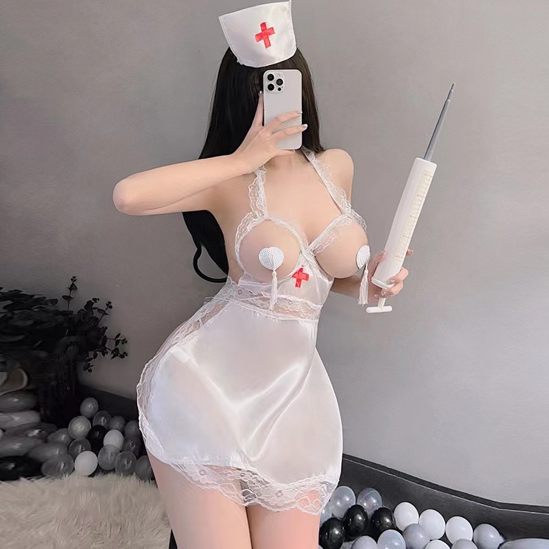 Nurse Uniform Cosplay Lace Underwear Suit  sexy lingerie