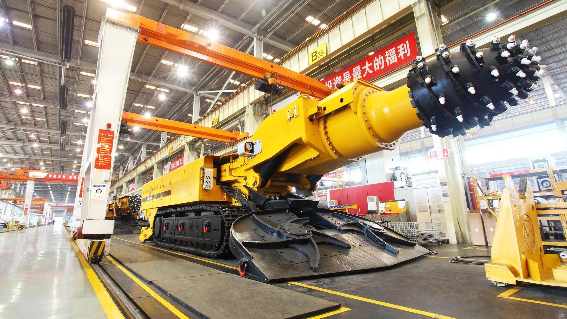 Hot sale tunnel digging machine 260kw Tunneling Roadheader SCR260 Tunnel Boring Machine